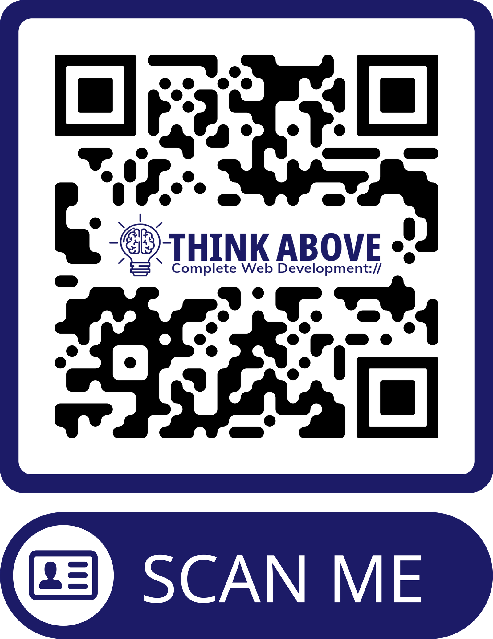 Scan the URL code to get in touch with Think Above and Mike Payne